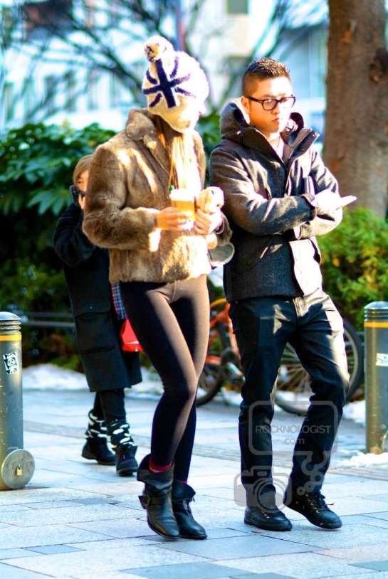 On the street... Omotesando